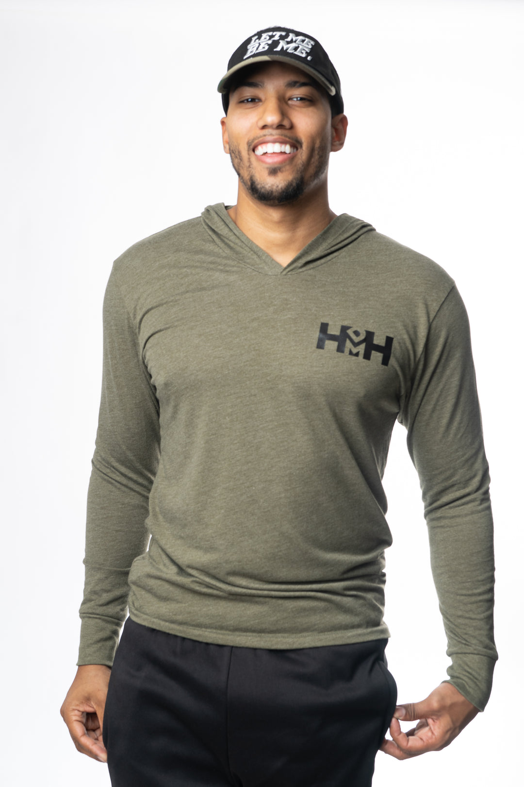 HDMH Unisex Jersey Hoodie - Military Green
