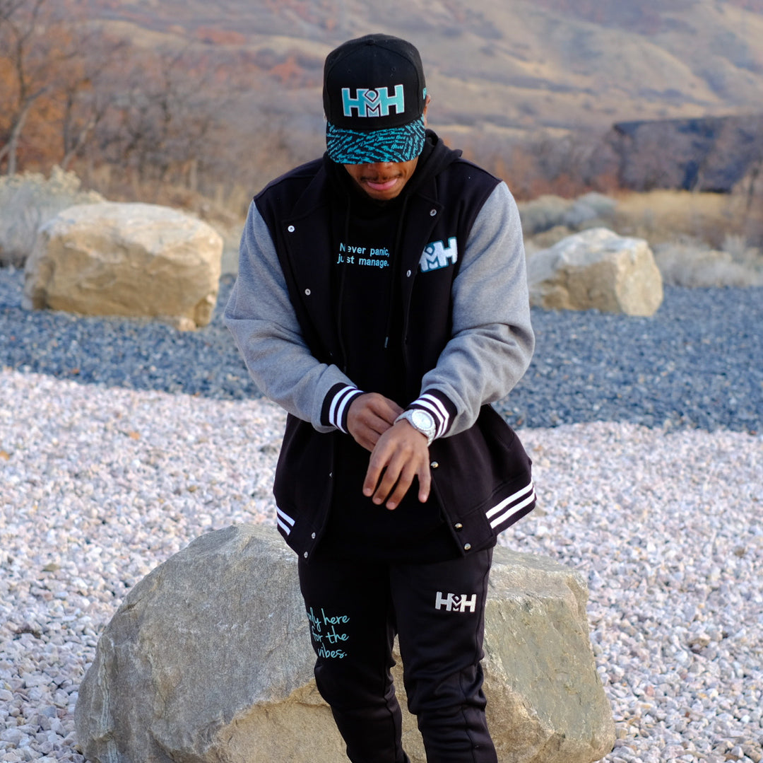 Letterman Color Blocked Jacket