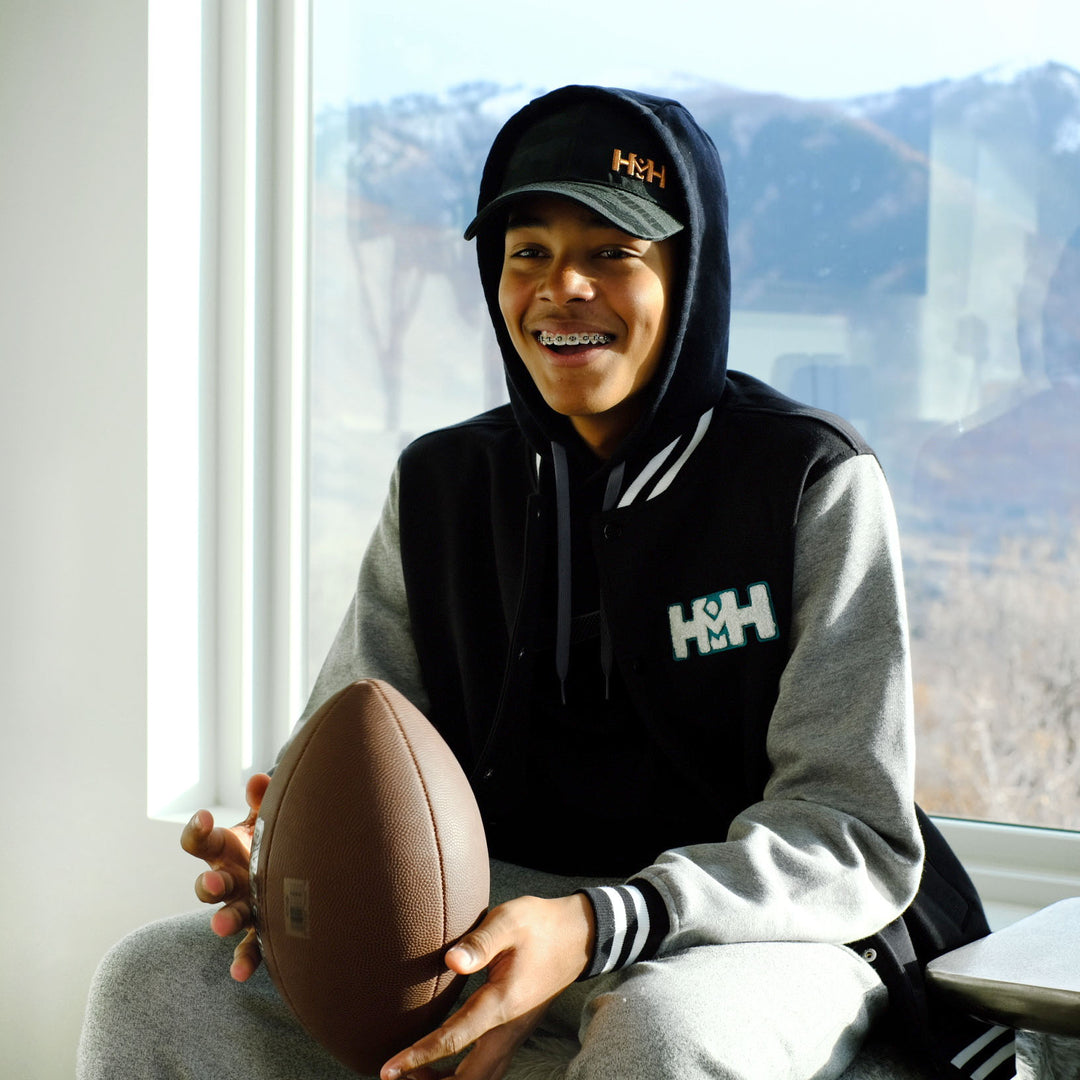 Letterman Color Blocked Jacket