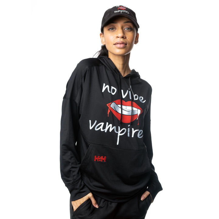 No Vibe Vampires Performance Hoodie