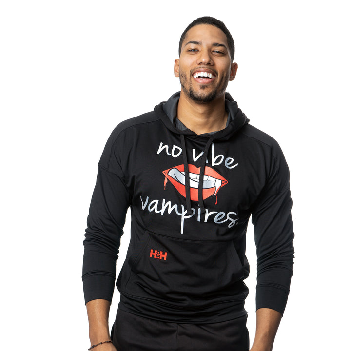 No Vibe Vampires Performance Hoodie